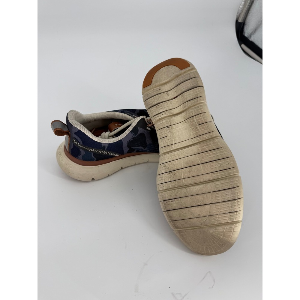 Cole Haan Zerogrand Journey Runner Mens Navy Blue Camo Mesh Sneakers Size 9.5 - Picture 15 of 16